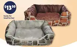 Family Dollar Family Pet Small Pet Bed offer