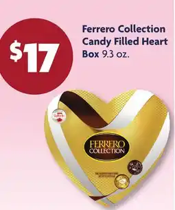 Family Dollar Ferrero Collection Candy Filled Heart Box offer