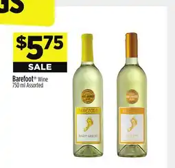 Dollar General Barefoot Wine offer