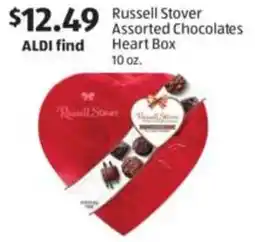 Aldi Russell Stover Assorted Chocolates Heart Box offer