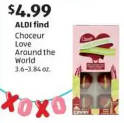 Aldi ALDI find Choceur Love Around the World offer