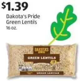 Aldi Dakota's Pride Green Dakota's Pride Green Lentils 16 oz. offer