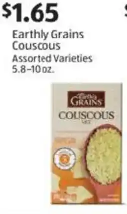 Aldi Earthly Grains Couscous Assorted Varieties offer