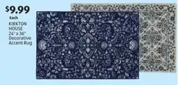 Aldi Kirkton house 24"x36" decorative accent rug offer