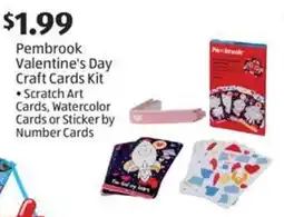 Aldi Pembrook Valentine's Day Craft Cards Kit offer