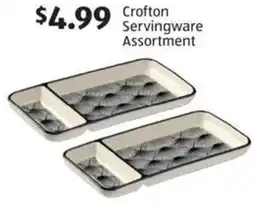 Aldi Crofton servingware assortment offer