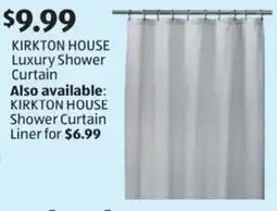 Aldi Kirkton house luxury shower curtain offer
