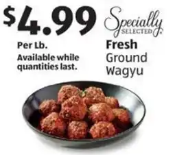 Aldi Fresh ground wagyu offer