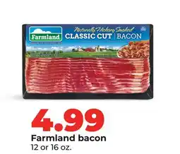 Hy-Vee Farmland bacon offer