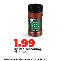 Hy-Vee Hy-Vee seasoning offer