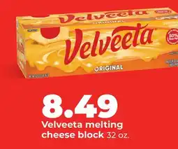 Hy-Vee Velveeta melting cheese block offer