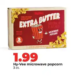 Hy-Vee Hy-Vee microwave popcorn offer