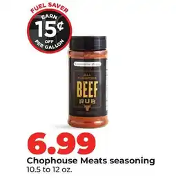 Hy-Vee Chophouse Meats seasoning offer