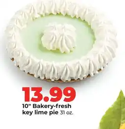 Hy-Vee 10 Bakery-fresh key lime pie offer