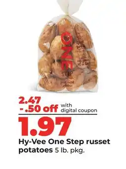 Hy-Vee Hy-Vee One Step russet potatoes offer