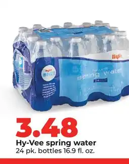 Hy-Vee Hy-Vee spring water offer