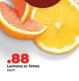 Hy-Vee Lemons or limes offer