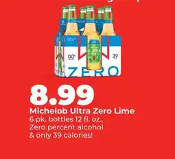 Hy-Vee Michelob Ultra Zero Lime offer