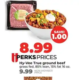 Hy-Vee Hy-Vee True ground beef offer