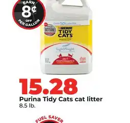 Hy-Vee Purina Tidy Cats cat litter offer