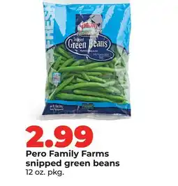 Hy-Vee Pero Family Farms snipped green beans offer