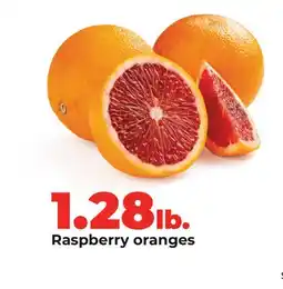 Hy-Vee Raspberry oranges offer