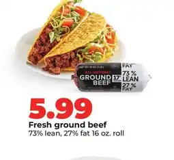 Hy-Vee Fresh ground beef offer