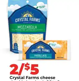 Hy-Vee Crystal Farms cheese offer
