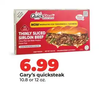 Hy-Vee Gary's quicksteak offer