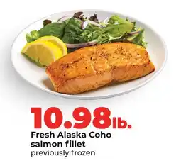 Hy-Vee Fresh Alaska Coho salmon fillet offer