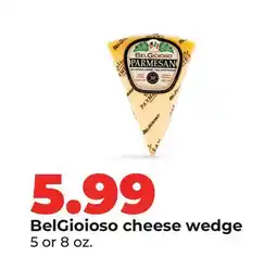 Hy-Vee BelGioioso cheese wedge offer
