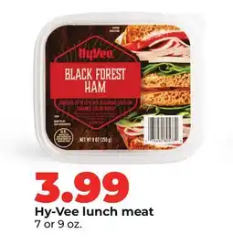 Hy-Vee Hy-Vee lunch meat offer