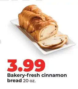 Hy-Vee Bakery-fresh cinnamon bread offer