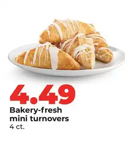 Hy-Vee Bakery-fresh mini turnovers offer