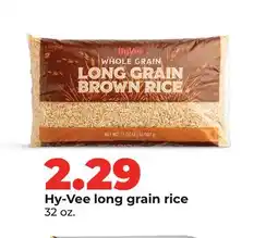 Hy-Vee Hy-Vee long grain rice offer