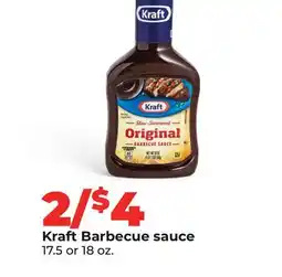 Hy-Vee Kraft Barbecue sauce offer