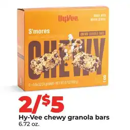 Hy-Vee Hy-Vee chewy granola bars offer