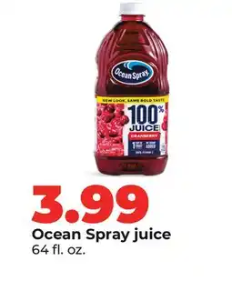 Hy-Vee Ocean Spray juice offer