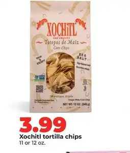 Hy-Vee Xochitl tortilla chips offer