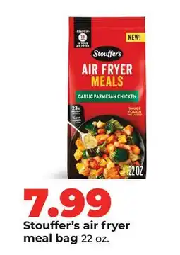 Hy-Vee Stouffer's air fryer meal bag offer