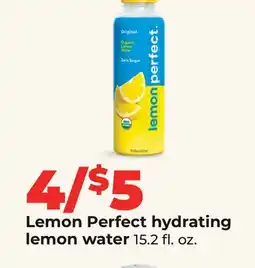 Hy-Vee Lemon Perfect hydrating lemon water offer