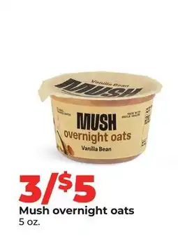 Hy-Vee Mush overnight oats offer