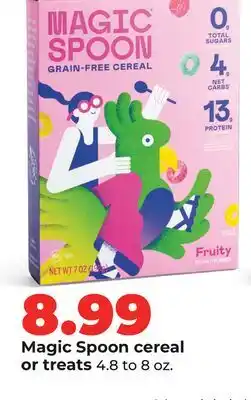 Hy-Vee Magic Spoon cereal or treats offer
