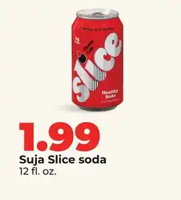 Hy-Vee Suja Slice soda offer