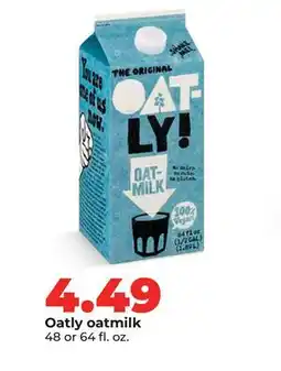 Hy-Vee Oatly oatmilk offer