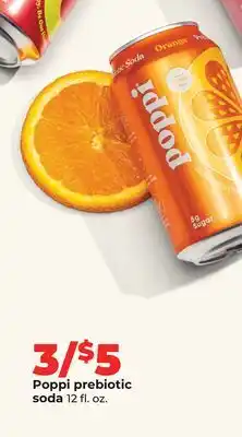 Hy-Vee Poppi prebiotic soda offer