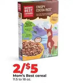 Hy-Vee Mom's Best cereal offer