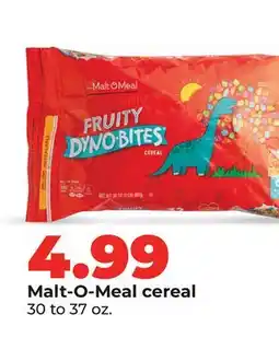 Hy-Vee Malt-O-Meal cereal offer