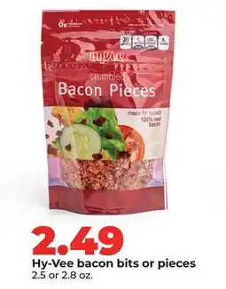 Hy-Vee Hy-Vee bacon bits or pieces offer