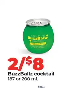 Hy-Vee BuzzBallz cocktail offer